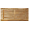 Tafelblad met natuurlijke rand 100x40x3,8 cm massief mangohout
