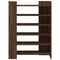 Schoenenkast 74,5x37,5x100 cm bewerkt hout bruin eikenkleurig