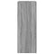 Schoenenkast 74,5x37,5x100 cm bewerkt hout grijs sonoma eiken