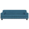 Kinderbank 90x53x30 cm fluweel blauw