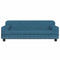 Hondenmand 90x53x30 cm fluweel blauw