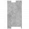 Schoenenkast 52x37,5x100 cm bewerkt hout betongrijs