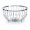 Fruitschaal Ijzer Zilverkleurig 25 x 14 x 25 cm (24 Stuks)