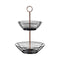 Fruitschaal Zwart Koper Ijzer 28,5 x 8,5 x 28,5 cm (8 Stuks)