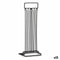 Koffiecapsule organizer Zwart Staal 15,5 x 37,5 x 10 cm (12 Stuks)