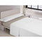 Verstelbaar onderlaken Happy Home MIX COLORS Grijs Bed van 160