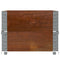 Plantenbak 100x50 cm massief grenenhout bruin
