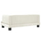 Kinderbank 80x45x30 cm fluweel crmekleurig
