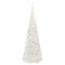 Kunstkerstboom pop-up 50 LED's 120 cm wit