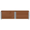 Plantenbak 150x50 cm massief grenenhout bruin