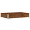 Plantenbak 120x80 cm massief grenenhout bruin