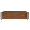 Plantenbak 120x80 cm massief grenenhout bruin