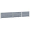 Plantenbak 150x100 cm massief grenenhout grijs
