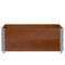 Plantenbak 100x100 cm massief grenenhout bruin