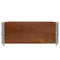 Plantenbak 100x100 cm massief grenenhout bruin