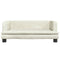 Hondenmand 80x45x30 cm fluweel crmekleurig