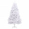 Kunstkerstboom met scharnieren en standaard 180 cm wit