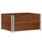 Plantenbak 80x60 cm massief grenenhout bruin
