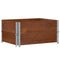 Plantenbak 80x60 cm massief grenenhout bruin
