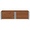 Plantenbak 150x100 cm massief grenenhout bruin