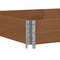Plantenbak 150x100 cm massief grenenhout bruin