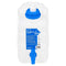 Watertank met kraan en zeepdispenser 12 L kunststof