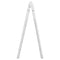 Sandwichbord 45x7x84,5 cm HDPE grijs
