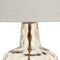 Bureaulamp Crème Gouden Kristal Ijzer 40 W 30 x 30 x 51 cm