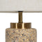 Bureaulamp Beige Crème Gouden Keramisch Ijzer 40 W 30 x 30 x 58 cm