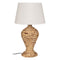 Bureaulamp Crème Natuurlijk Linnen Ijzer Natuurlijke Vezel 60 W 220-240 V 40 x 40 x 69,5 cm