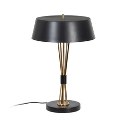 Bureaulamp Zwart Gouden Ijzer 40 W 33 x 33 x 51 cm