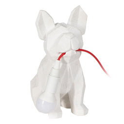Bureaulamp Wit Rood Polyresin 60 W 220-240 V 18,5 x 13 x 26 cm