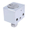 Slot AMIG A24542-670 Blik Verchroomd 6 x 5 cm Jaloezie Superieur