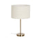 Bureaulamp Wit Gouden Metaal Weefsel 60 W 220-240 V 30 x 30 x 51 cm