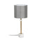 Bureaulamp Wit Grijs Gouden Marmer Ijzer 40 W 25 x 25 x 61 cm