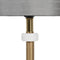 Bureaulamp Wit Grijs Gouden Marmer Ijzer 40 W 25 x 25 x 61 cm