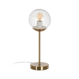 Bureaulamp Gouden Metaal Kristal 60 W 220-240 V 15 x 15 x 41 cm