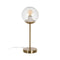 Bureaulamp Gouden Metaal Kristal 60 W 220-240 V 15 x 15 x 41 cm