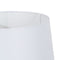 Bureaulamp Wit Zwart Beige Ijzer Weefsel 40 W 30 x 30 x 60 cm
