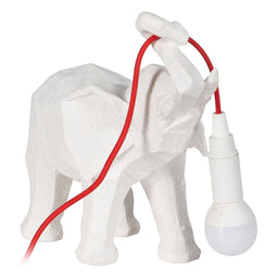 Bureaulamp Wit Rood Polyresin 60 W 220-240 V 27 x 13 x 24,5 cm
