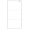 Inloopdouchewand 100x195 cm transparant ESG-glas wit