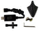 Bestuurbare boot - zwart - 48x12x9.5 cm - 60 km/h