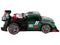 Bestuurbare auto - groen - 24 x 13 x 8 cm - licht en stoom effect
