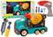 Betonmixer speelgoed - draait tijdens rijden - incl gereedschap - 28x18.5x13.5 cm