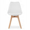 Eettafel en stoelen - 4 stuks - wit - zelf te monteren
