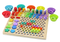 Educatieve puzzel - hout - 30x30x7.5 cm - leer tellen