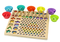 Educatieve puzzel - hout - 30x30x7.5 cm - leer tellen