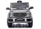 Elektrische kinderauto - zilver - 105x55x33 cm - 2.4G afstandsbediening