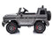 Elektrische kinderauto - zilver - 105x55x33 cm - 2.4G afstandsbediening