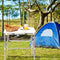 Inklapbare campingtafel - 120x60 cm - verstelbare hoogte - 4,6 kg